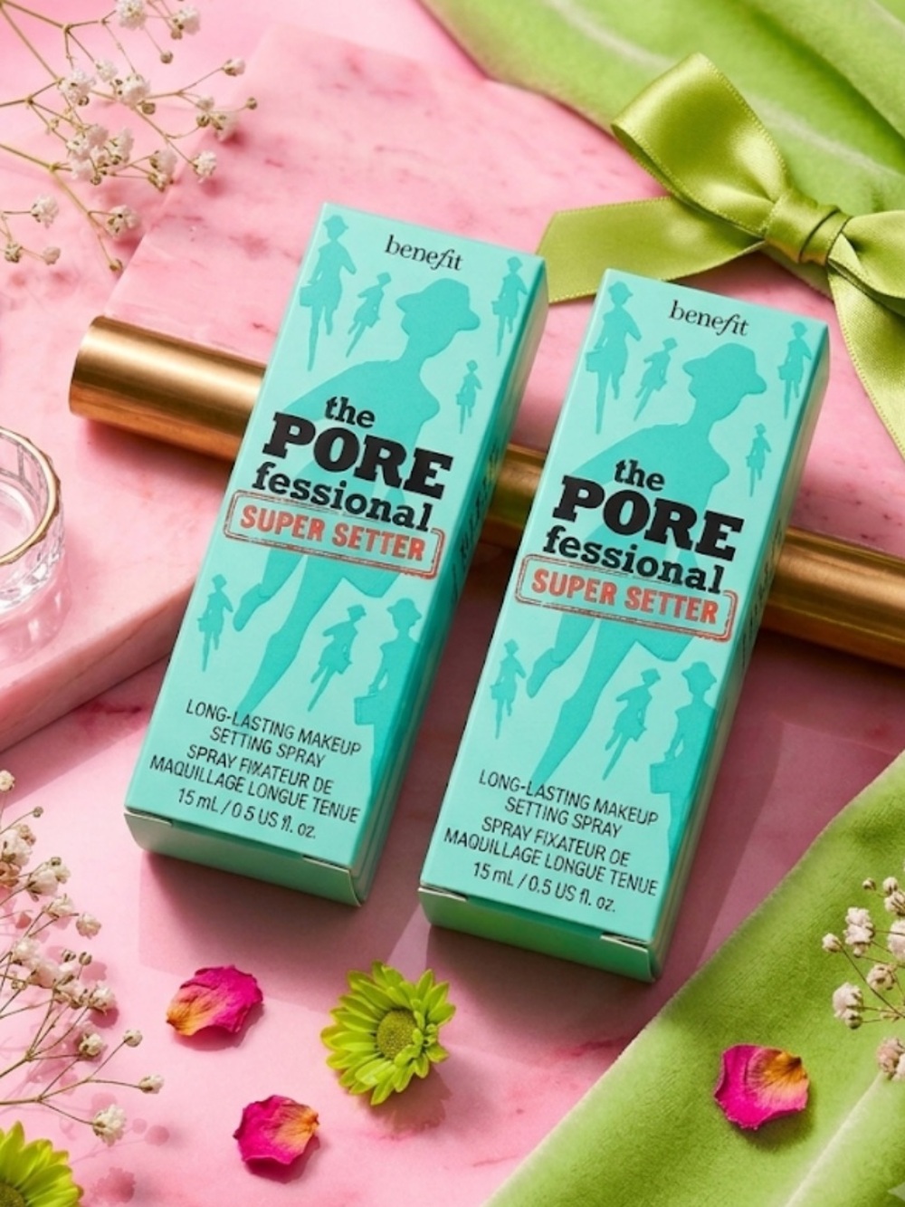 NEW 2 Benefit Cosmetics Mini The POREfessional: Super Setter Setting Spray